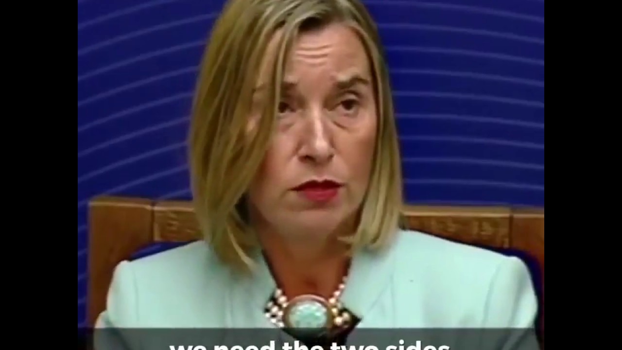 Federica Mogherini on the Pristina-Belgrade Dialogue