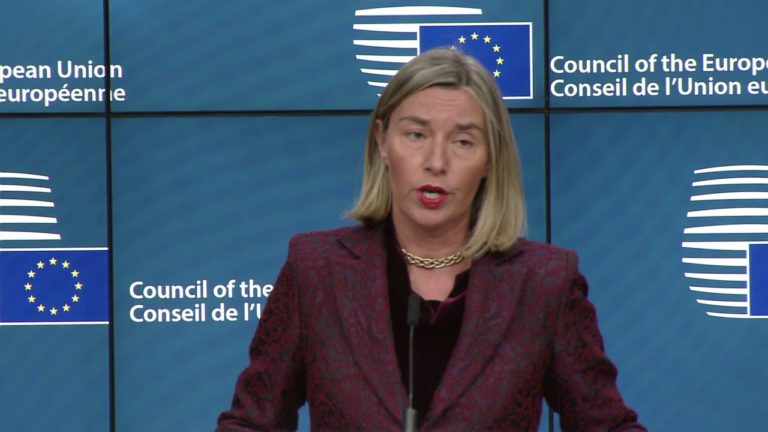 26/2/18 Foreign Affairs Press Conference with HRVP Federica Mogherini