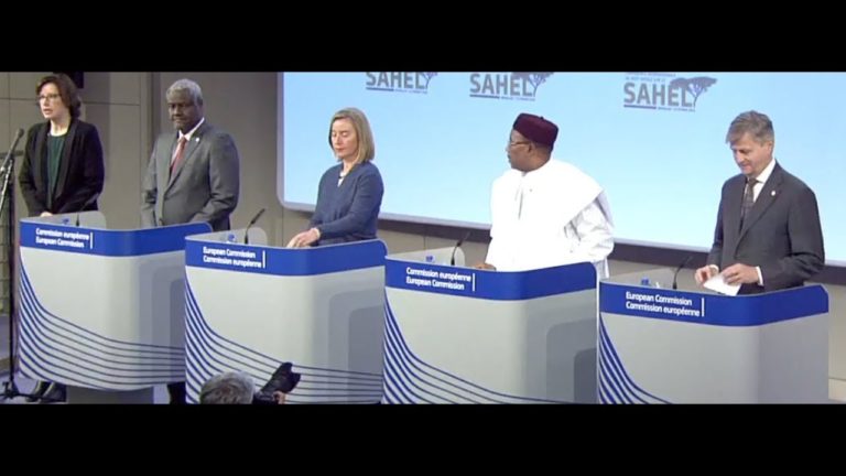 23/2/18 High Level Conference on the Sahel Press Conference