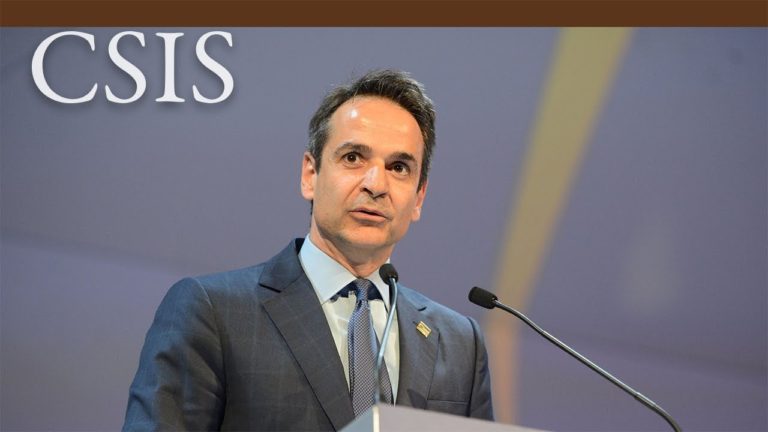 Global Leaders Forum: Kyriakos Mitsotakis, President of Greece’s New De…