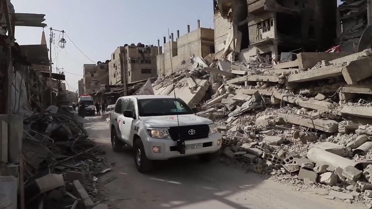 UN: Aid convoy reaches besieged Syrian enclave