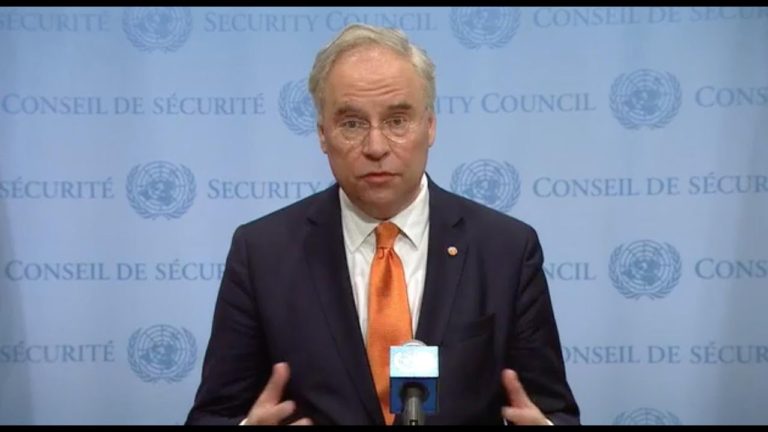 Karel van Oosterom (Netherlands, Security Council President) on DR Congo – Media Stakeout (7 March)
