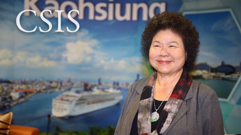 A Speech by Chen Chu, Mayor of Kaohsiung, Taiwan