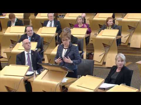 First Minister’s Questions – 8 March 2018
