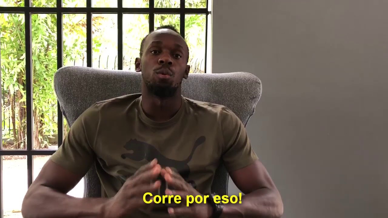 Mensaje de Usain Bolt para la lucha contra el hambre