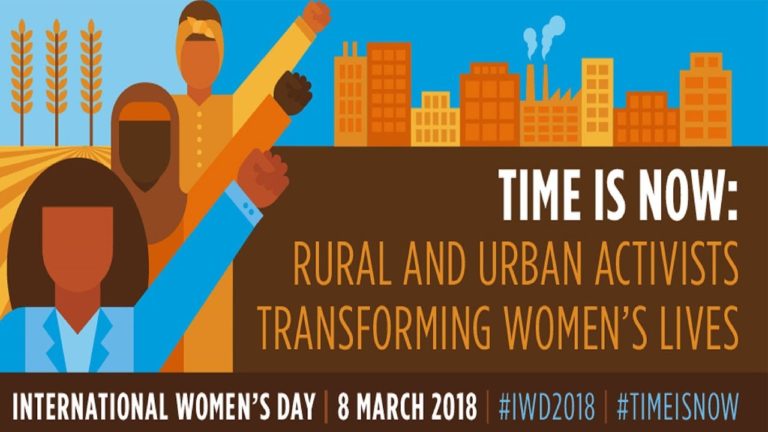 Int’l Women’s Day – Time is Now: Rural and urban activists transforming women’s lives