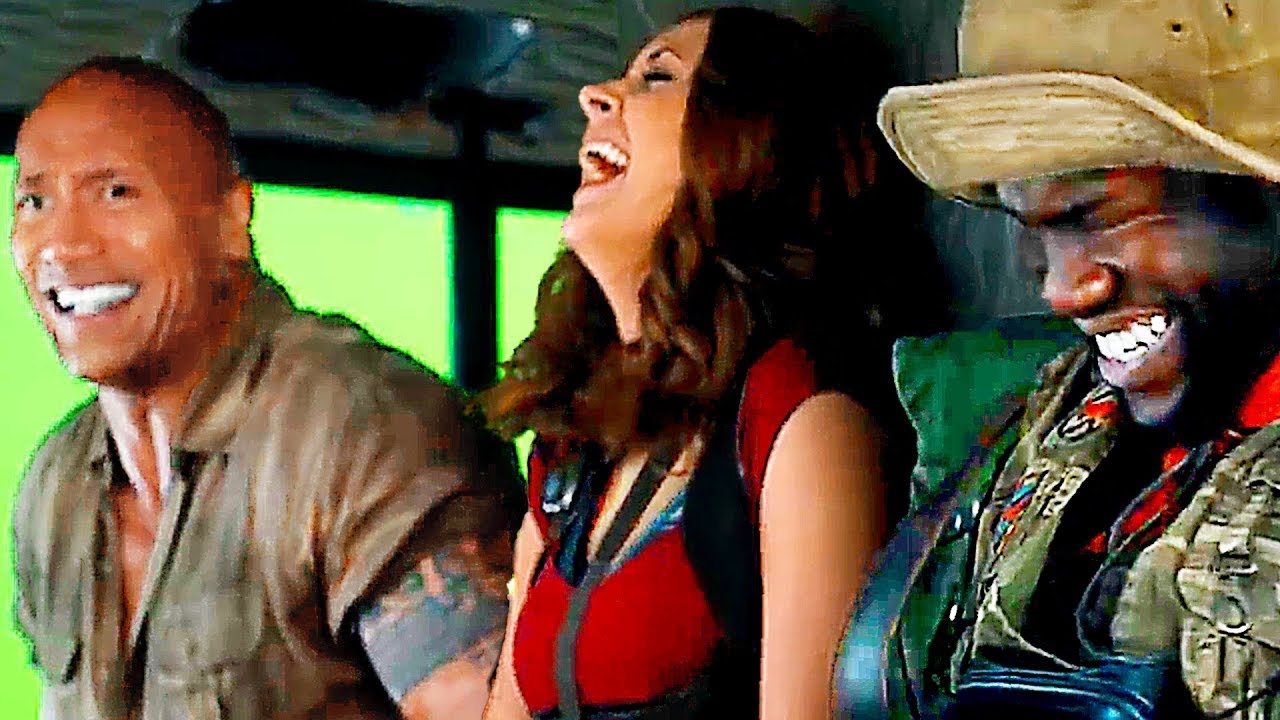 JUMANJI 2 Bloopers and Hilarious Footage On Set