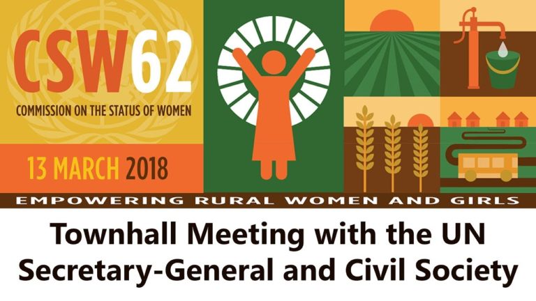 Townhall Meeting with the UN Secretary-General and Civil Society