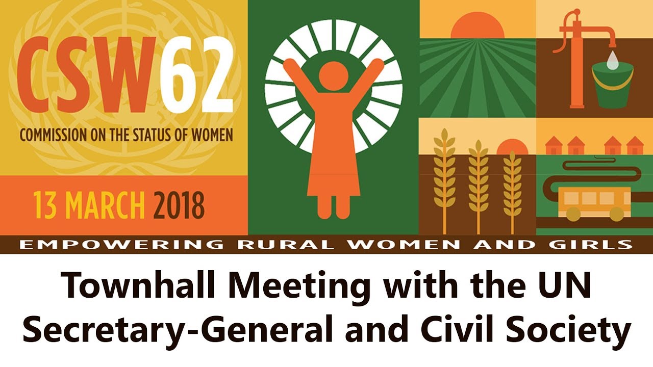 Townhall Meeting with the UN Secretary-General and Civil Society