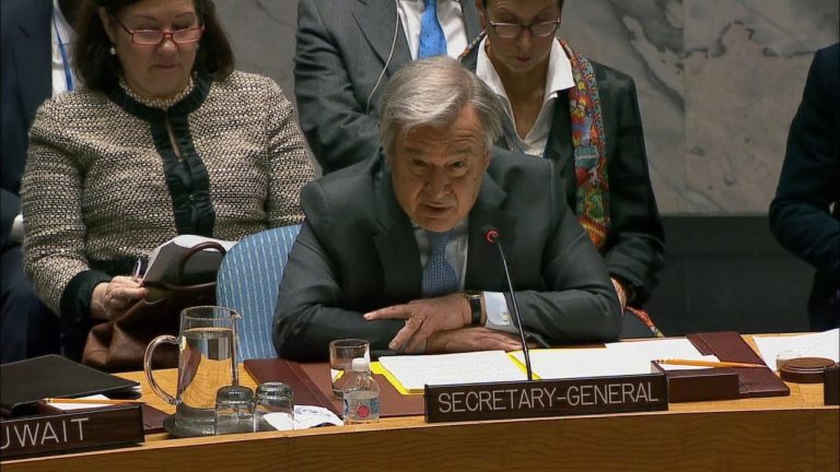 UN chief says ‘We cannot give up for the sake of the Syrian people’
