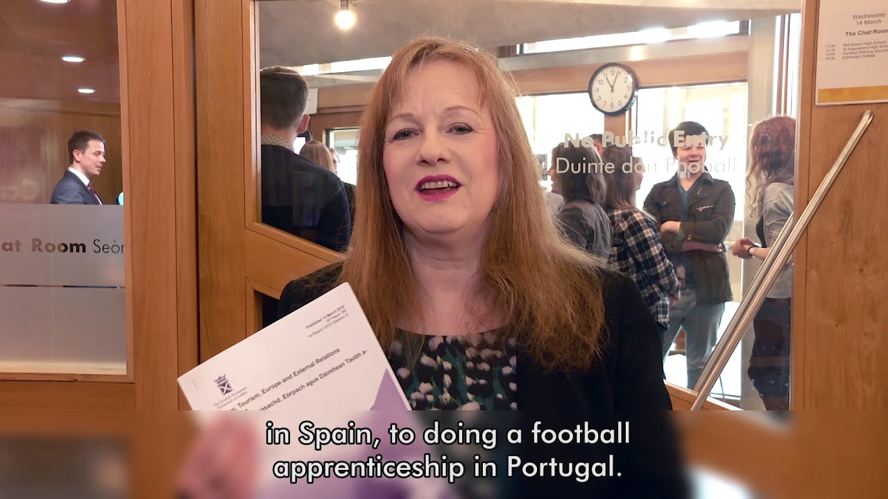 Scottish Parliament Committee has published its report on Erasmus+