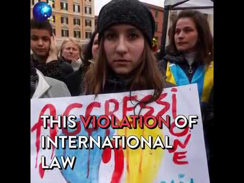 Illegal annexation of Crimea