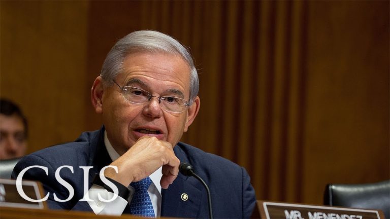 Senator Robert Menendez on Congressional Leadership in Foreign Policy