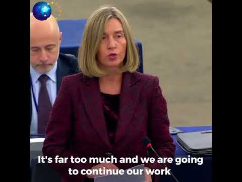 Mogherini on UN Global compacts migration and refugees