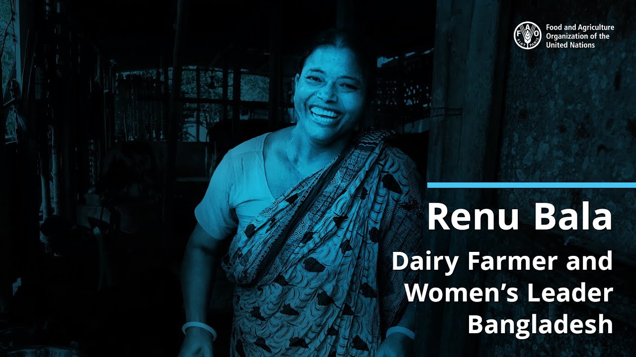 Renu Bala, Leader of the Panjor Bhanga Women’s Milk Cooperative, Bangla…