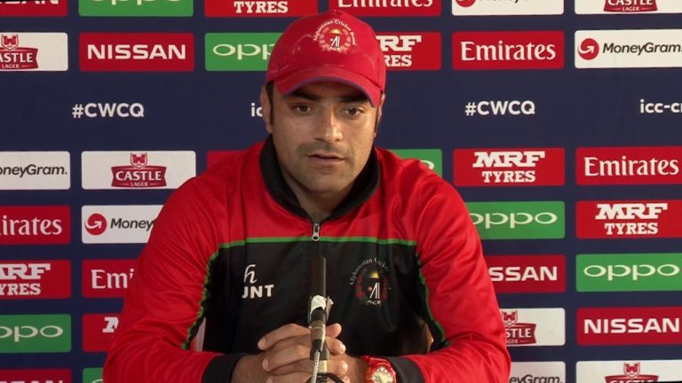 CWCQ : Afghanistan – Rashid Khan – post match press conference  20th Mar…