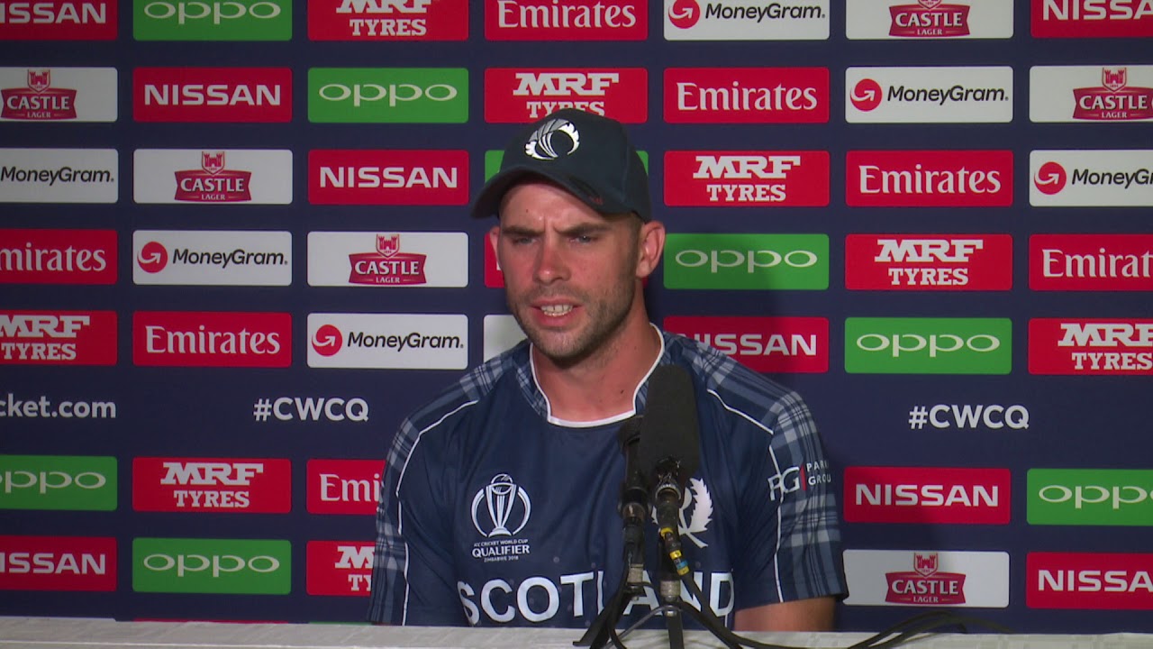 CWCQ : Scotland- Kyle Coetzer- Post match press conference 18th March 20…