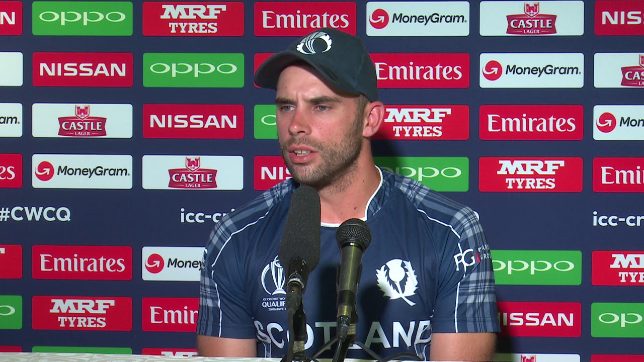 CWCQ : Scotland Kyle Coetzer Post match press conference 21th March 2018