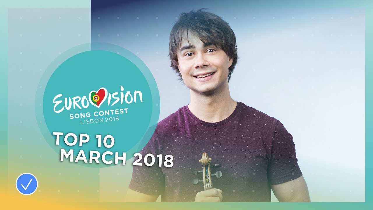 TOP 10: Most watched in March 2018 – Eurovision Song Contest