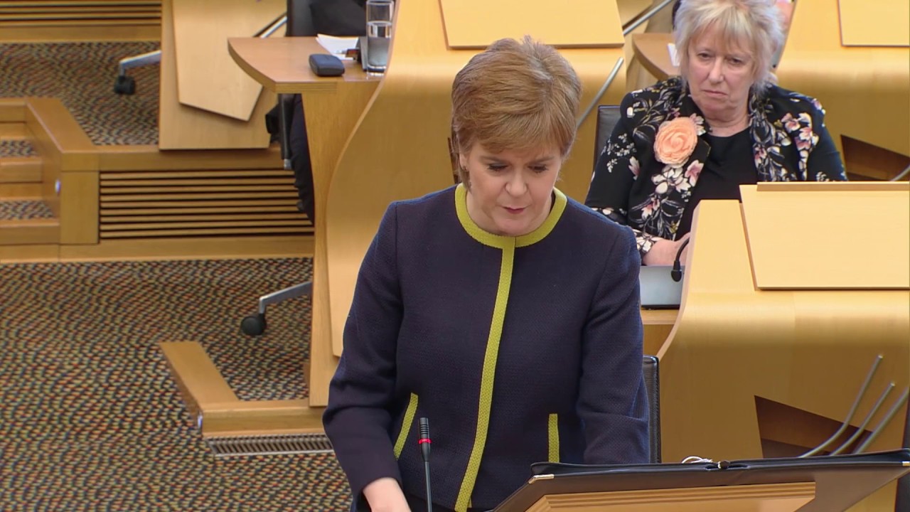 First Minister’s Questions – 29 March 2018