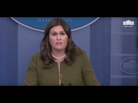 4/6/2018: White House Press Briefing