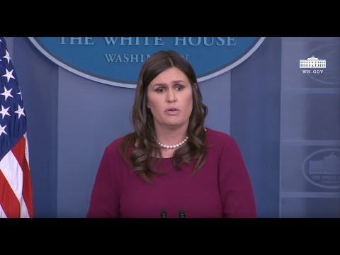 4/10/18: White House Press Briefing