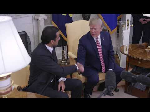President Trump Welcomes the Amir of the State of Qatar
