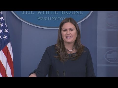 4/13/2018: White House Press Briefing