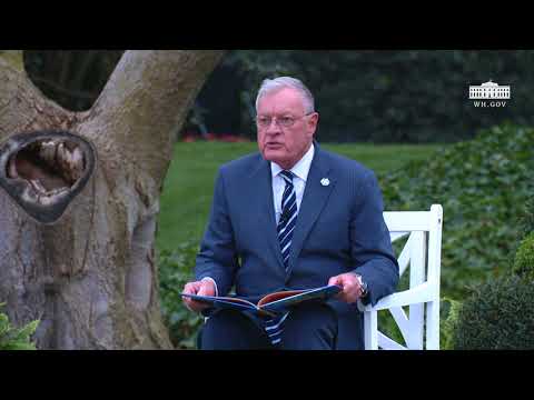 White House Easter Egg Roll: Reading Nook with General Joseph Keith Kellogg, Jr.