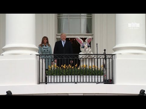 President Trump and the First Lady Host the White House Easter Egg Roll