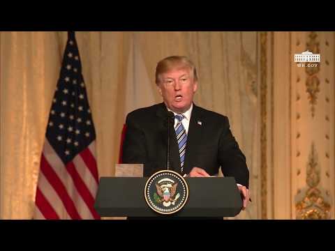 President Trump Hosts a Joint Press Conference with the Prime Minister of Japan