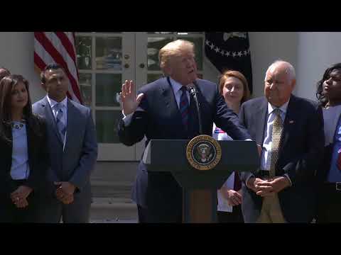 President Donald J. Trump Speaks at the Tax Cuts for American Workers Event