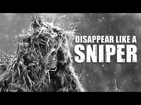 Disappear like a sniper