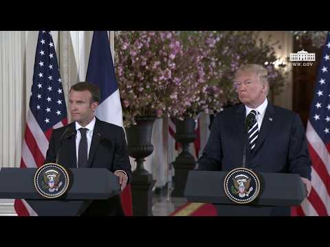 President Trump Participates in a Joint Press Availability with the Preside