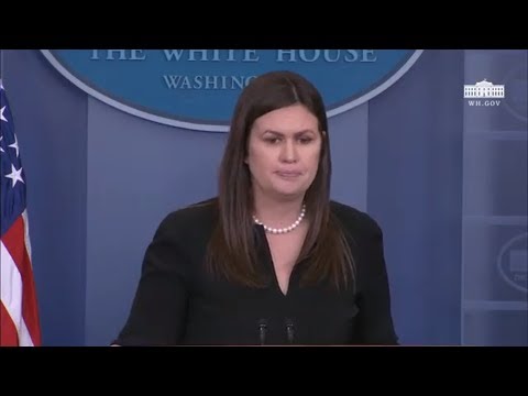 4/25/18: White House Press Briefing