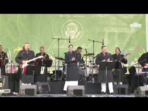 White House Easter Egg Roll: Bunny Hop Stage with The United States Marine Corps Band