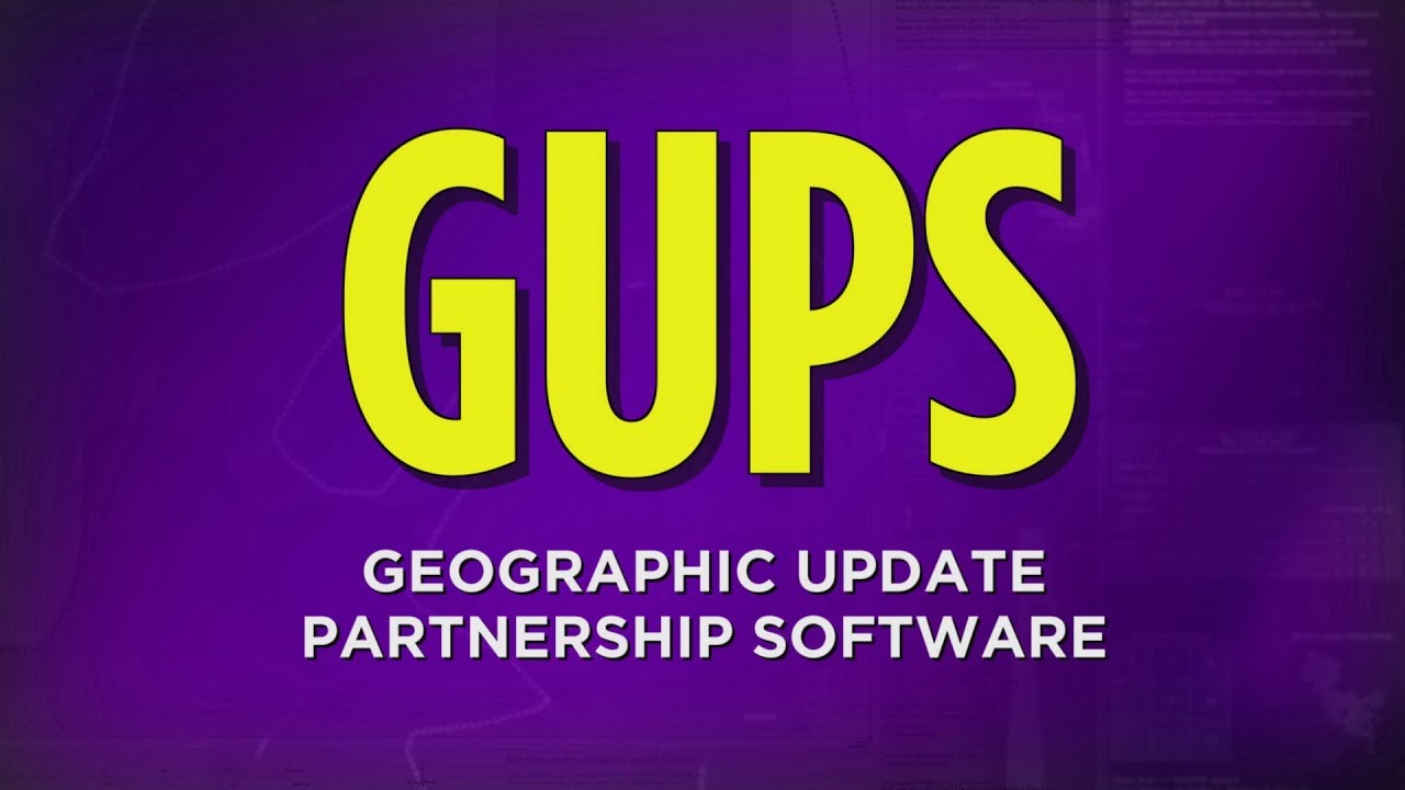 GUPS: Geographic Update Partnership Software
