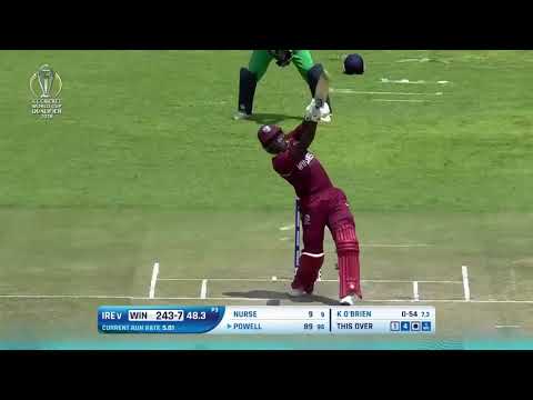 CWCQ: Rovman Powell’s superb 100 against Ireland