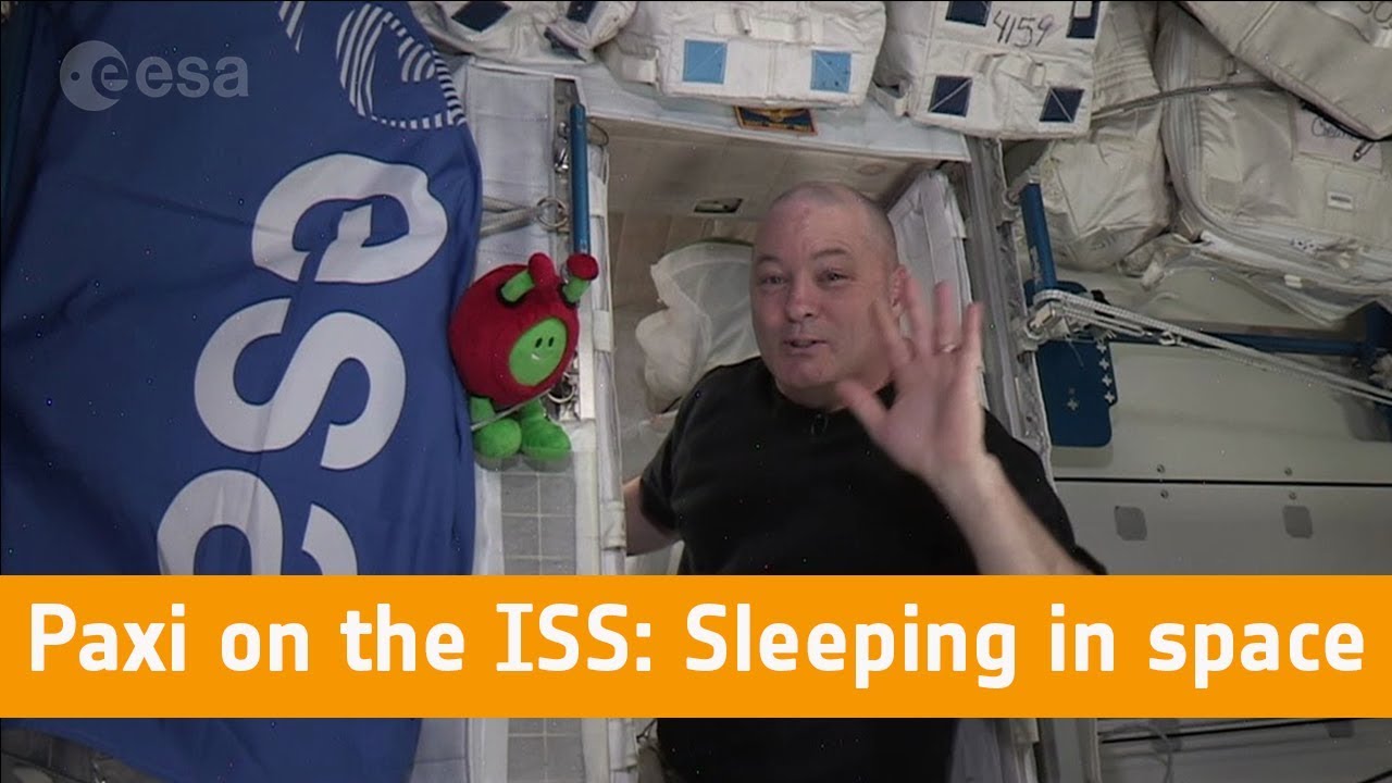 Paxi on the ISS: Sleeping in space