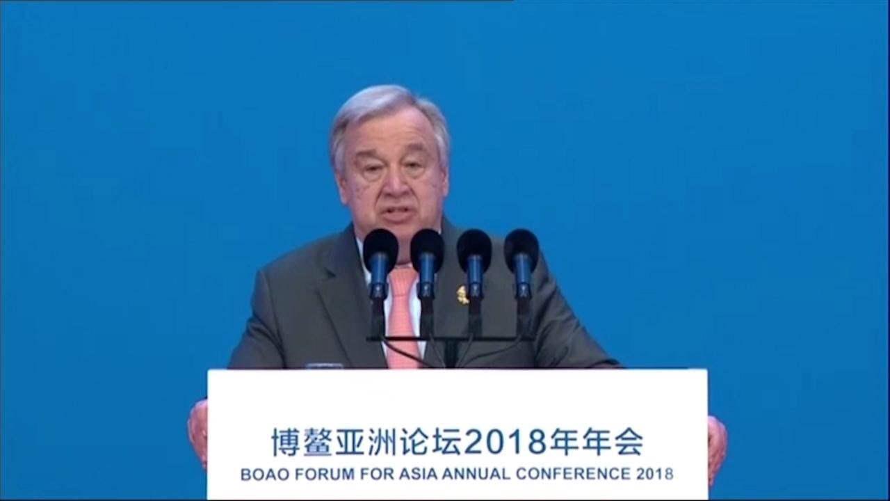 UN Chief in China: Fair Globalization Vital to Leaving No One Behind