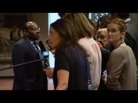 Equatorial Guinea on the situation in the Middle East (Syria) – Media Stakeout (13 April 2018)