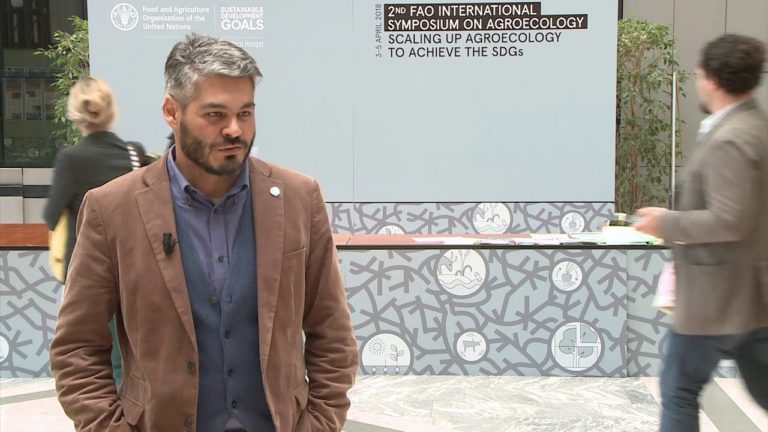 Guilherme Brady emphasizes FAO’s work on agroecology with family farmer…