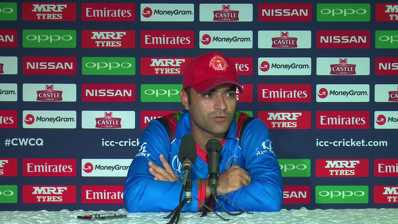 CWCQ Afghanistan Rashid Khan   Post match press conference 15th March 20…