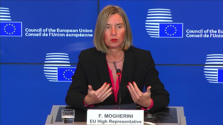 17/04/18 Federica Mogherini Press Conference