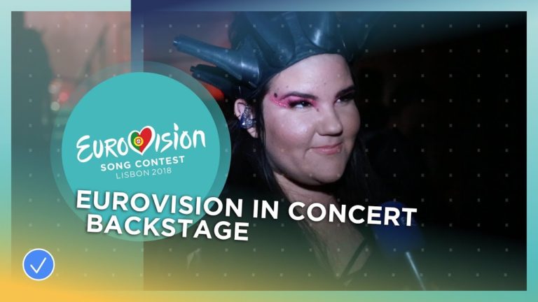 Backstage at Eurovision In Concert