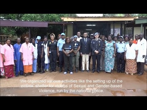 Service and Sacrifice: A police peacekeeper from Burkina Faso empowers women in CAR