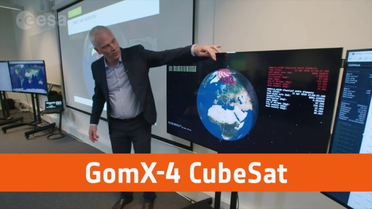 GomX-4 CubeSat commissioning