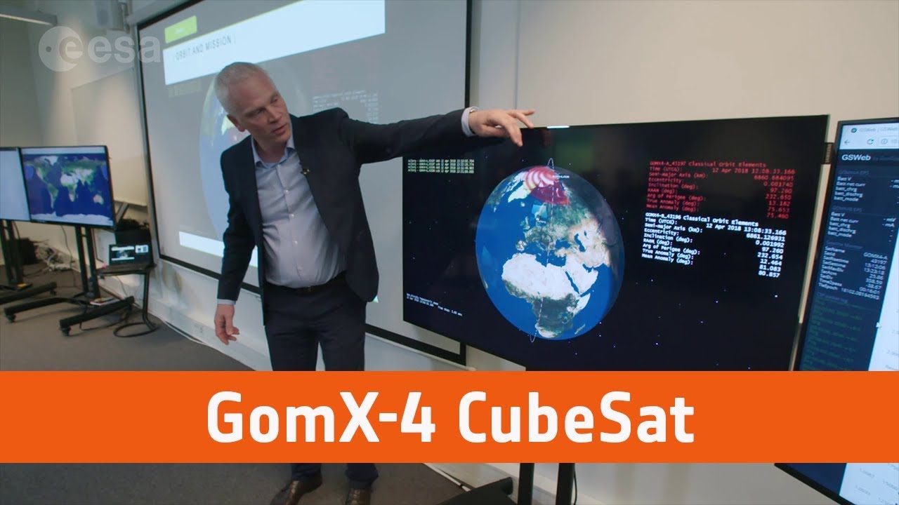 GomX-4 CubeSat commissioning