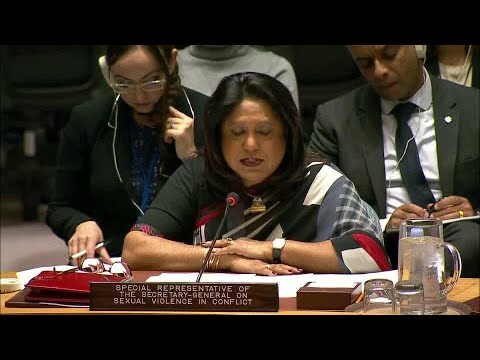 Pramila Patten on Preventing sexual violence in conflict – Security Council, 8234th meeting