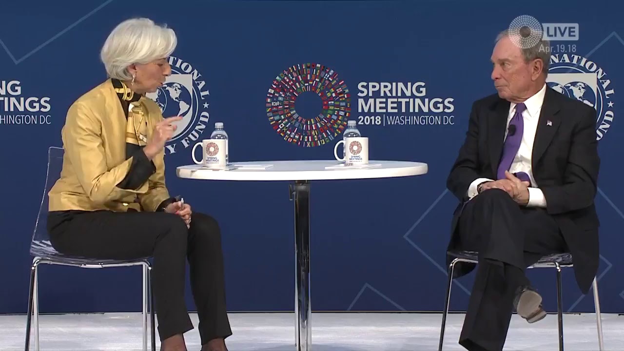 One-on-One with Christine Lagarde, Featuring Michael Bloomberg